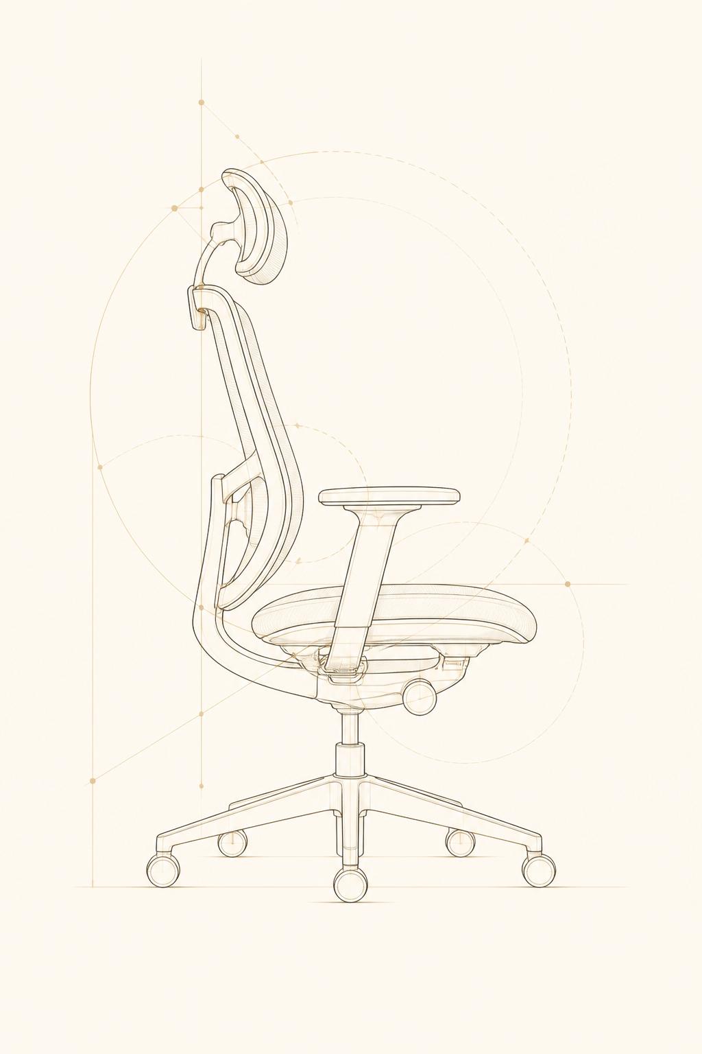 ATLAS chair anatomy diagram with feature hotspots